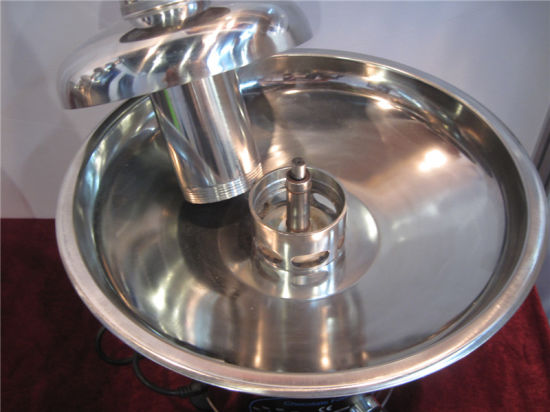 Máquina de la fuente de la fondue de chocolate de acero inoxidable GRT-CF55 para la venta