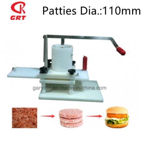 Alta eficiencia Nueva prensa de hamburguesas para hacer pastel de carne (GRT-HR-110L)