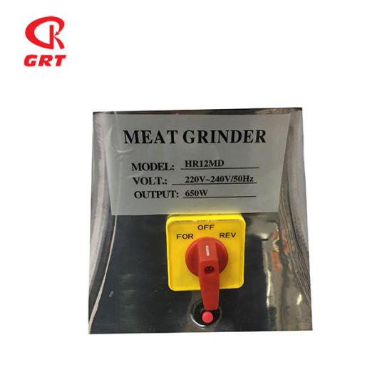 Grt-al12n Nuevo molinillo automático de carne de carne con certificación CE