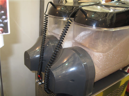 Máquina slush para hacer jugo de forma de nieve (GRT-XRJ10L * 2)