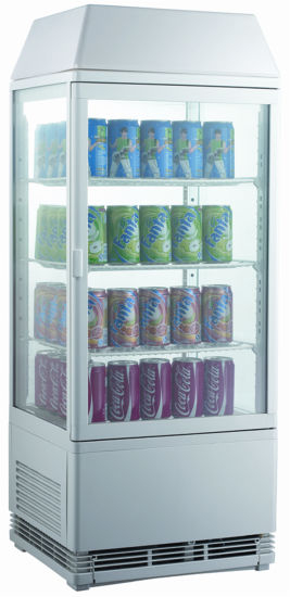 Mostrar refrigerador con caja de luz para mostrar bebida (GRT-RT68L-2)