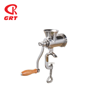 GRT- # 5 304 Mano de acero inoxidable de acero inoxidable Molino de carne de carne para la venta