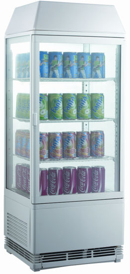 Mostrar refrigerador con caja de luz para mostrar bebida (GRT-RT78L-2)