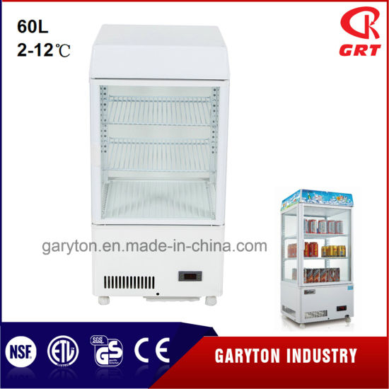 Mostrar refrigeración de escaparate para la tienda GRT-LC-60B
